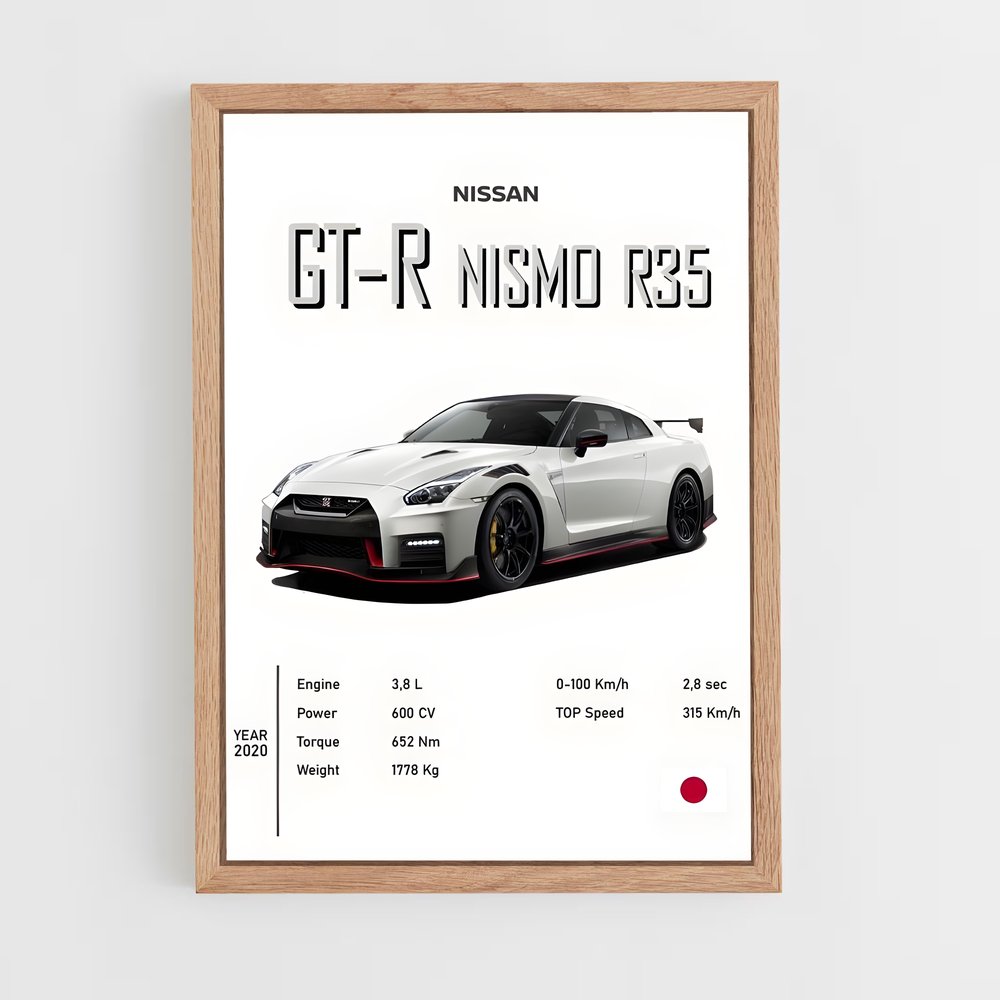 Poster Nismo Racing Passion – affiche Nissan (vue 4)